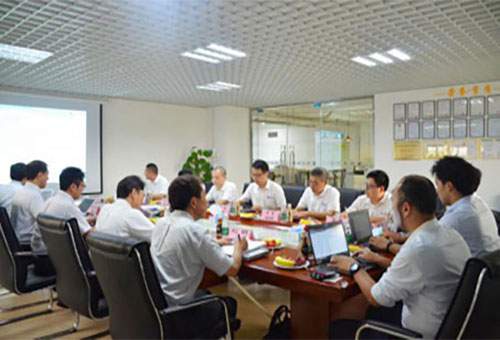 熱烈歡迎日本A公司一行蒞臨鉑納特斯參觀、考察生產(chǎn)基地